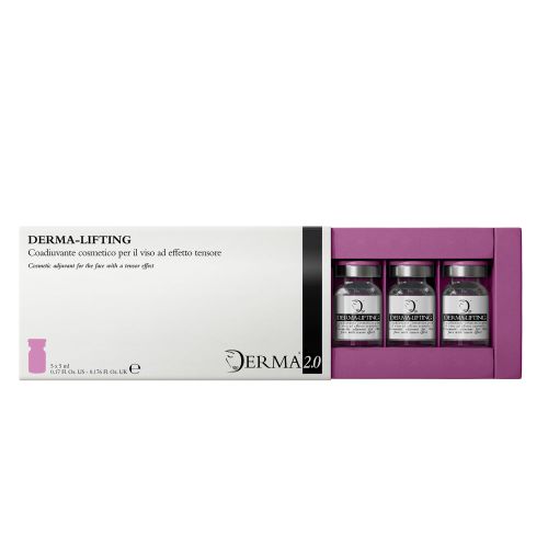 Fiale viso effetto lifting istantaneo con argirelina e leuphasyl al 5% Derma-lifting