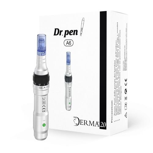 Dermapen professionale modello A6 per trattamento di needling, microneedling, trattamento rughe