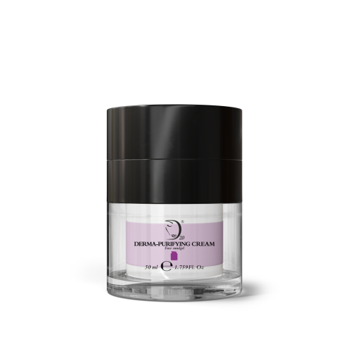 Crema viso anti acne Derma Purifying cream: Crema anti brufoli per pelli impure, con comedoni, punti neri, brufoli. Crema ancne Made in Italy Derma 2.0