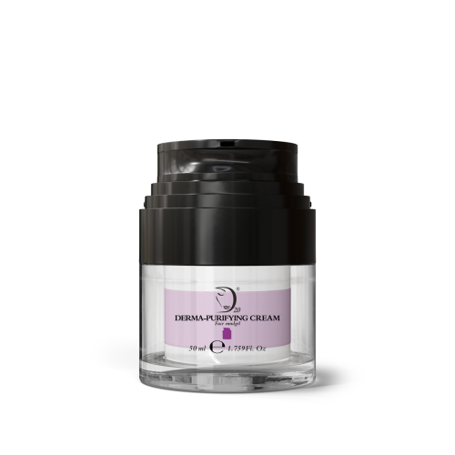 Crema viso anti acne Derma Purifying cream: Crema anti brufoli per pelli impure, con comedoni, punti neri, brufoli. Crema ancne Made in Italy Derma 2.0