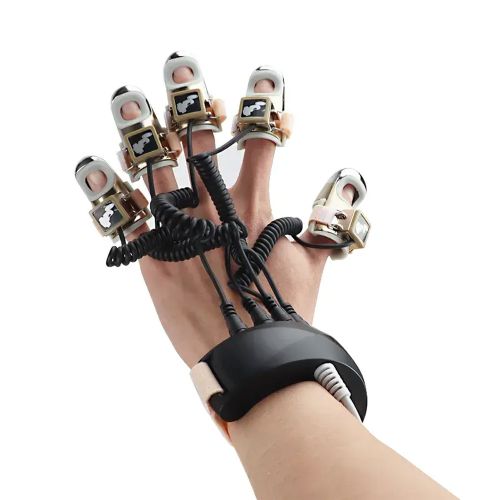 Elettrostimolatore portatile guanto per elettrostimolazione portatile viso e corpo Gravitational Diamond Finger GDF. Veicolazione transdermica portatile