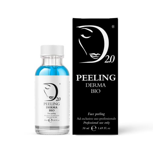 Peeling biorivitalizzante viso per biorivitalizzazione viso senza aghi Derma-Bio Peel D2.0. Peeling viso biorivitalizzante per biorivitalizzazione viso. Peeling bifasico con acidi e oli derma 2.0, 100% made in italy