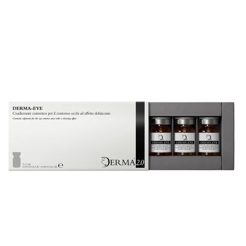 Trattamento contorno occhi, trattamento occhiaie cocktail Derma-Eye®. Trattamento completo anti occhiaie e borse occhi illuminante Made in italy