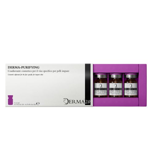 Trattamento pelli grasse, trattamento acne, trattamento pelli impure, trattamento completo anti acne in fiale sterili per elettroporazione