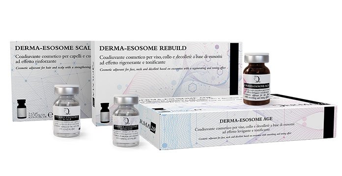 Derma esosome age, esosomi, esosomi viso, trattamento anti age con esosomi, derma 2.0, made in italy, esosomi made in italy